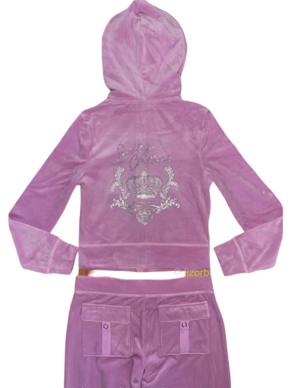 JUICY COUTURE Bling Logo Tracksuit Set Floral Bloom